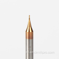 Hoge hardheid Solid Carbide Micro End Mill 2Fute